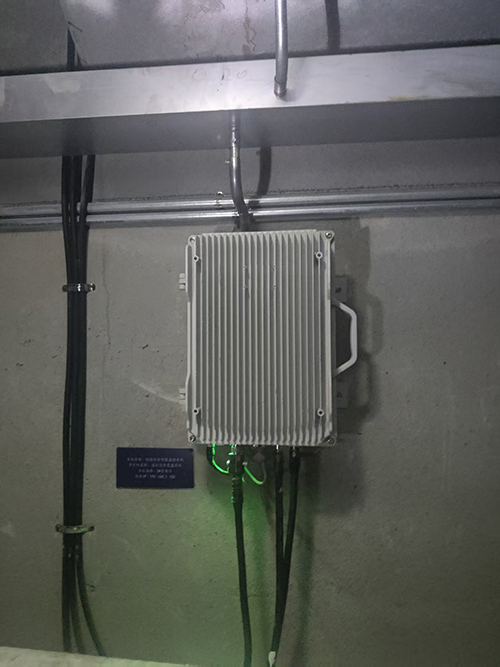  漠河电力管廊覆盖漏缆方式案例